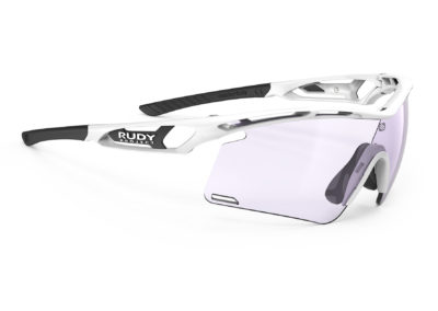 Rudy Project Tralyx+ - White Gloss / ImpactX Photochromic 2 Laser Purple